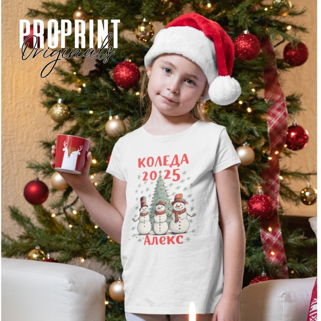 Семейна Коледна тениска 