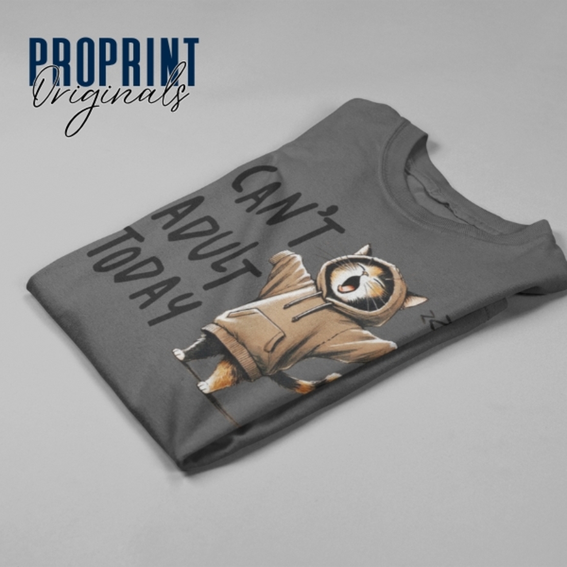 Унисекс тениска “Can’t Adult Today”