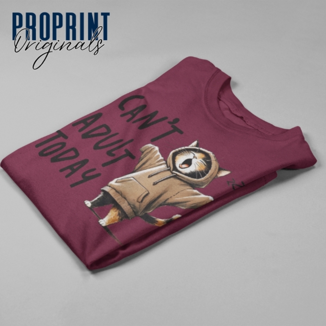 Унисекс тениска “Can’t Adult Today”