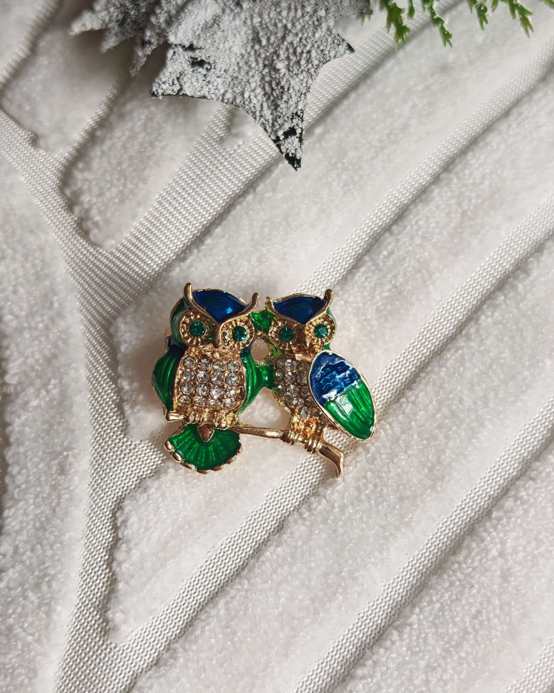 Брошка влюбените сови