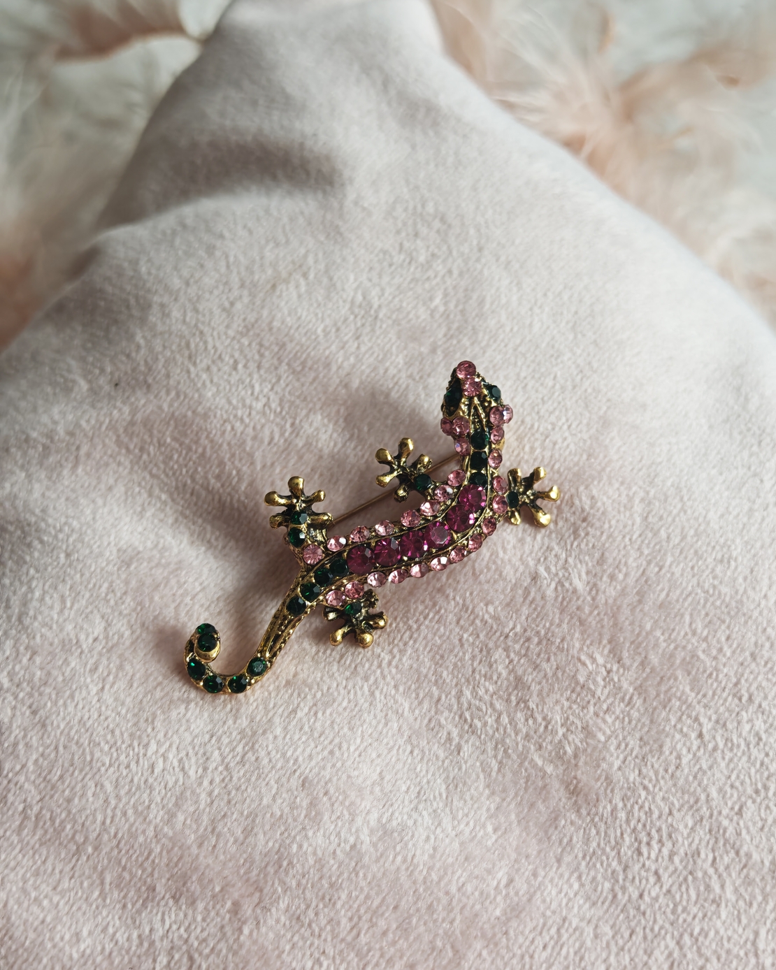 Брошка саламандар