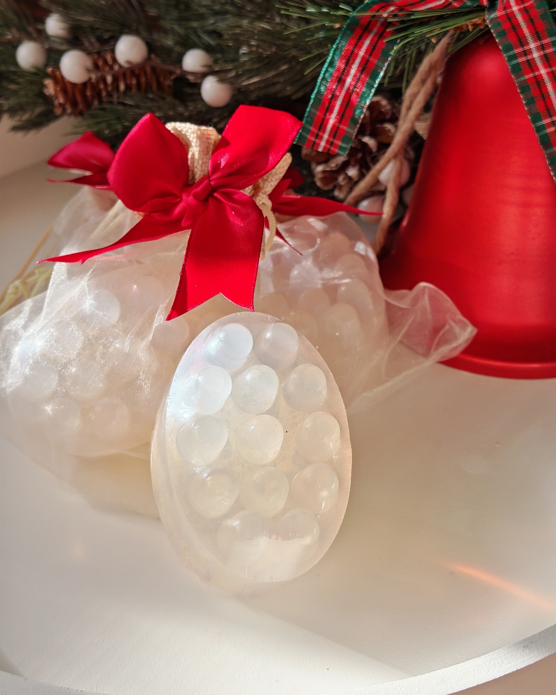 Масажен сапун с луфа