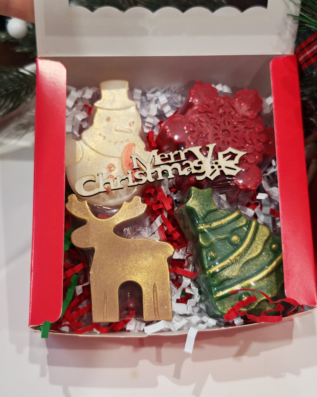 Коледна кутия голяма