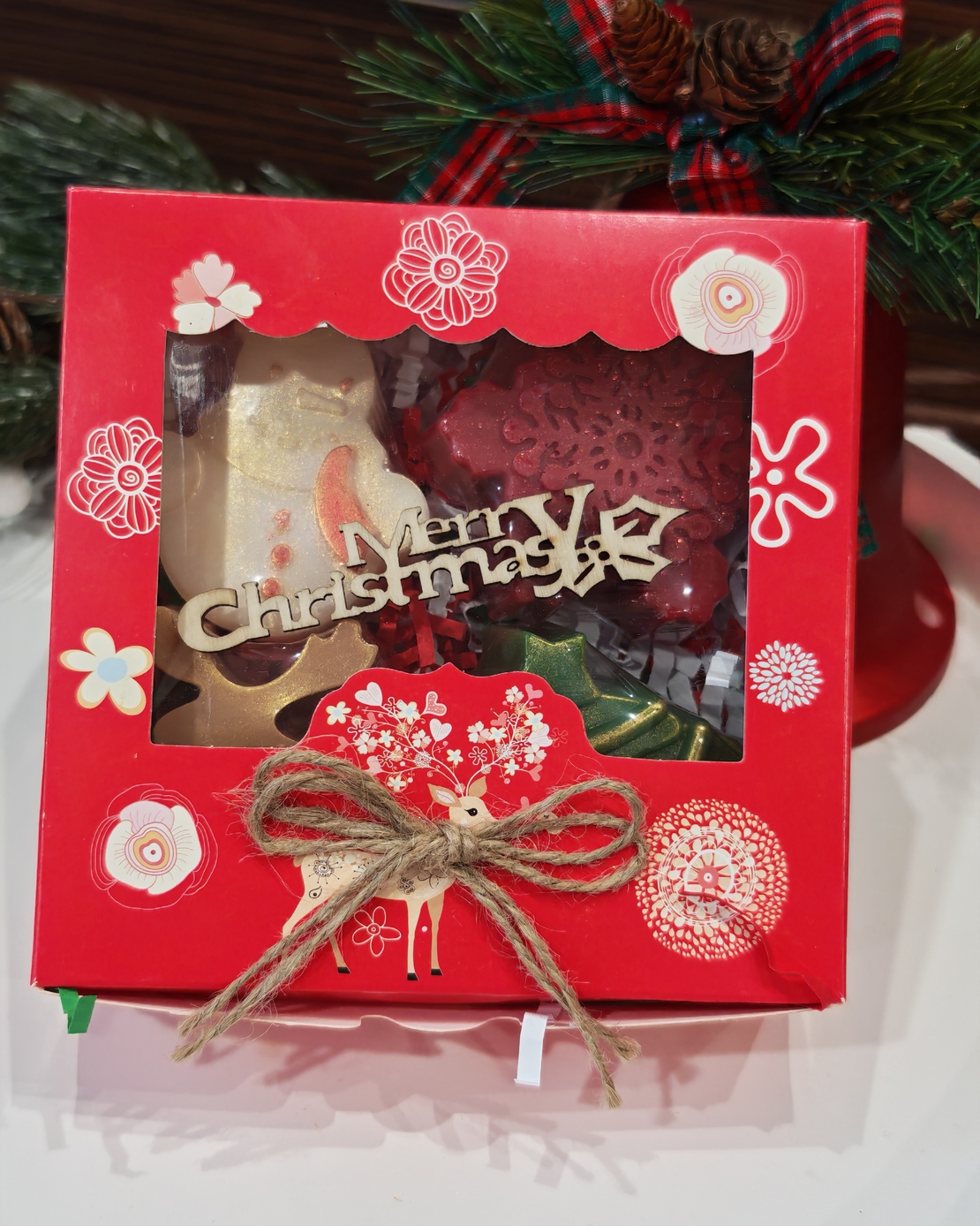 Коледна кутия голяма