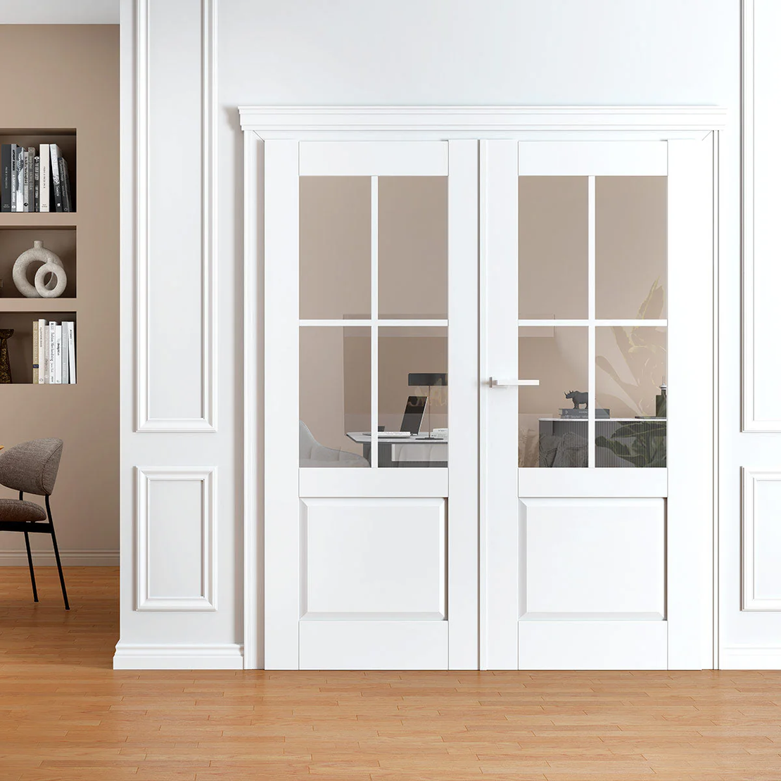 Двукрили врати - Симетрични