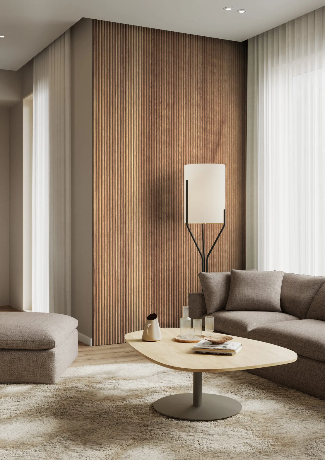 MDF Профил LB 6500 239 Light Walnut