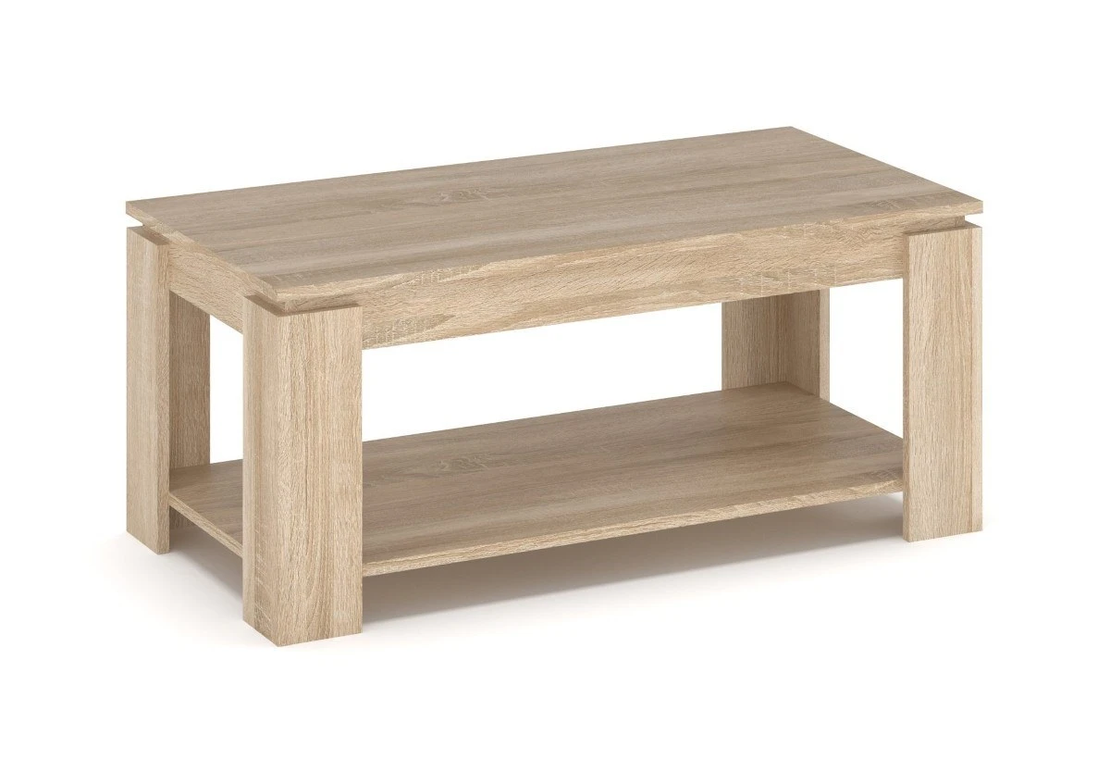 Холна маса TANYA с повдигащ плот - дъб сонома