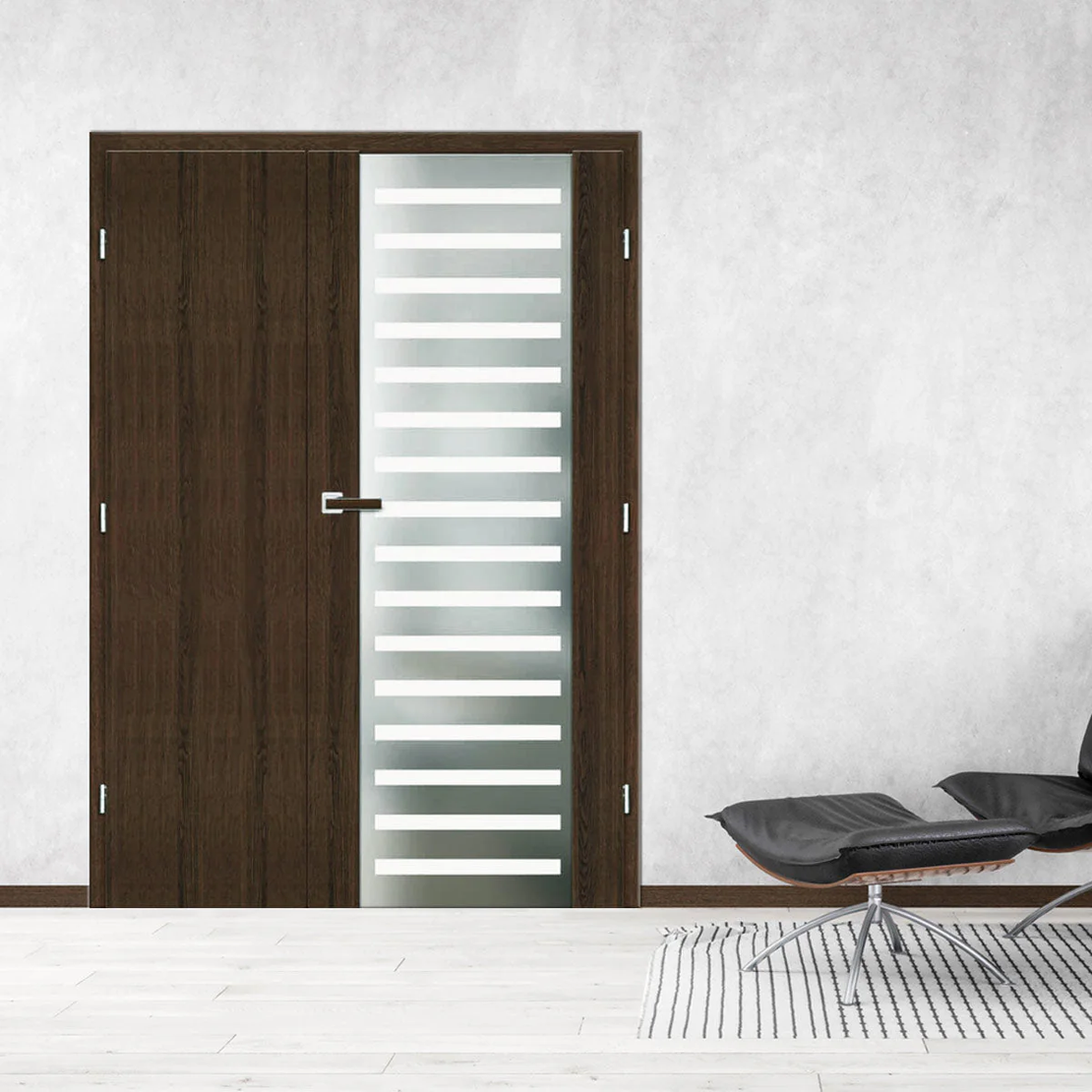 Двукрили врати - с пасивно плътно крило