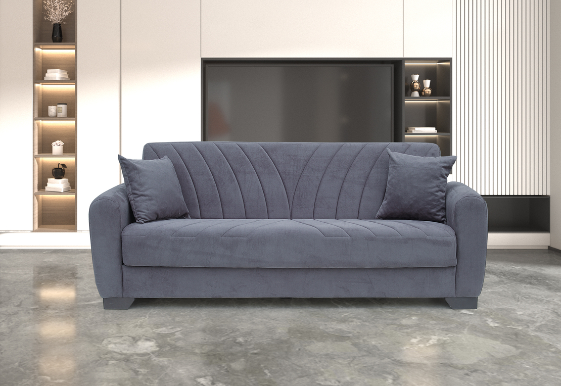 Диван Poem - сив