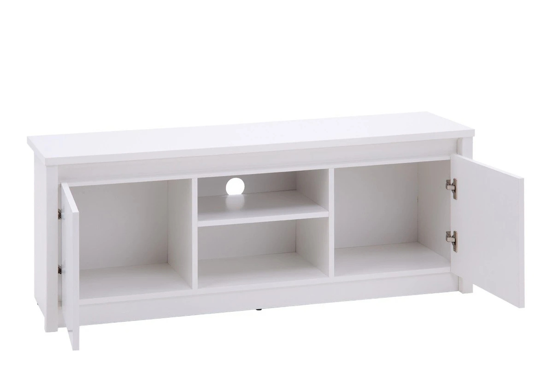 Шкаф ERDEN SZFK RTV 2D ТВ - бяло