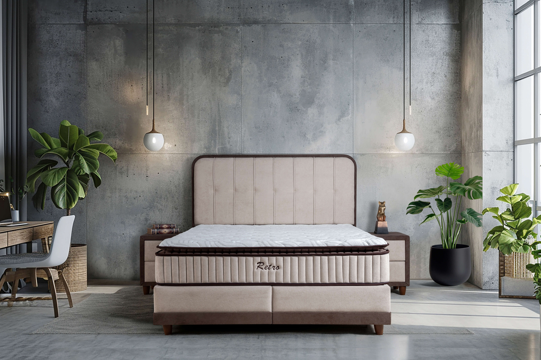 Тапицирано легло RETRO  - VOOLA