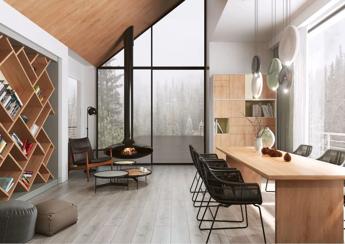 Ламиниран паркет Дъб Сарагоса АС4/32 - 8мм / 4558