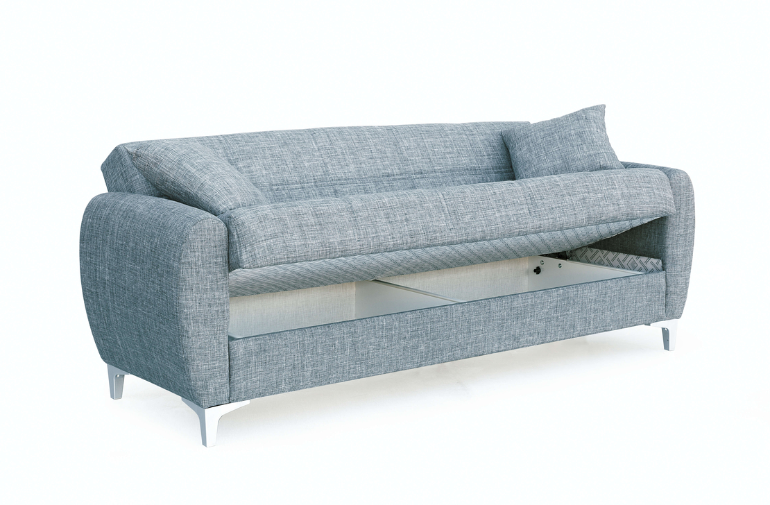 Диван Nisa -  светлосив