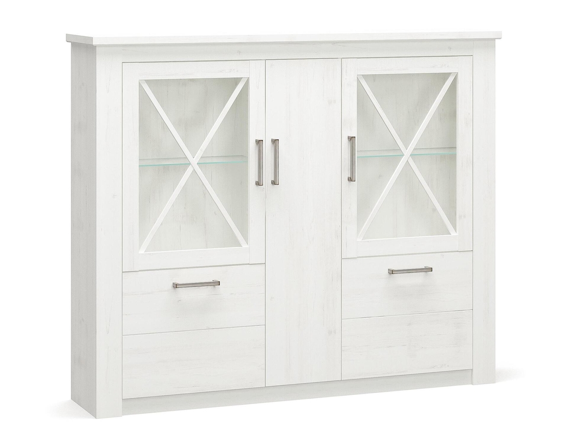 Витрина GEORGIA 3Д2В - бор андерсон