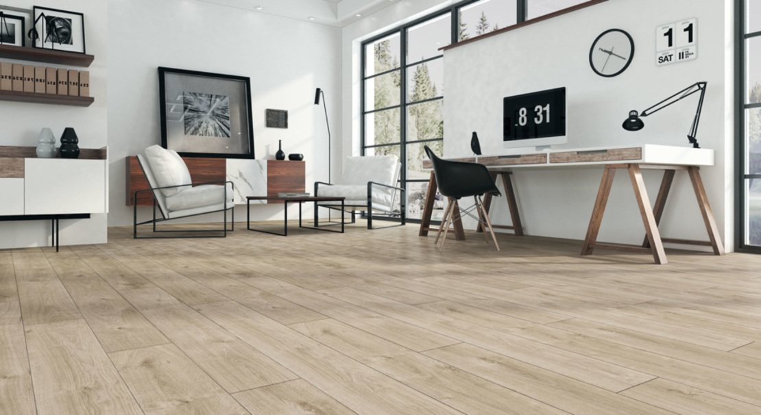 Ламиниран паркет Дъб Уестърн AC5/33 8mm 72h Aqua Zero / 4580