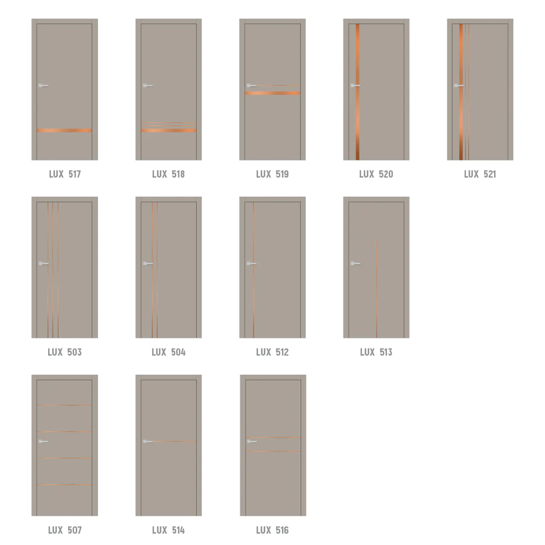 Интарзия LUX 517 - четкана мед