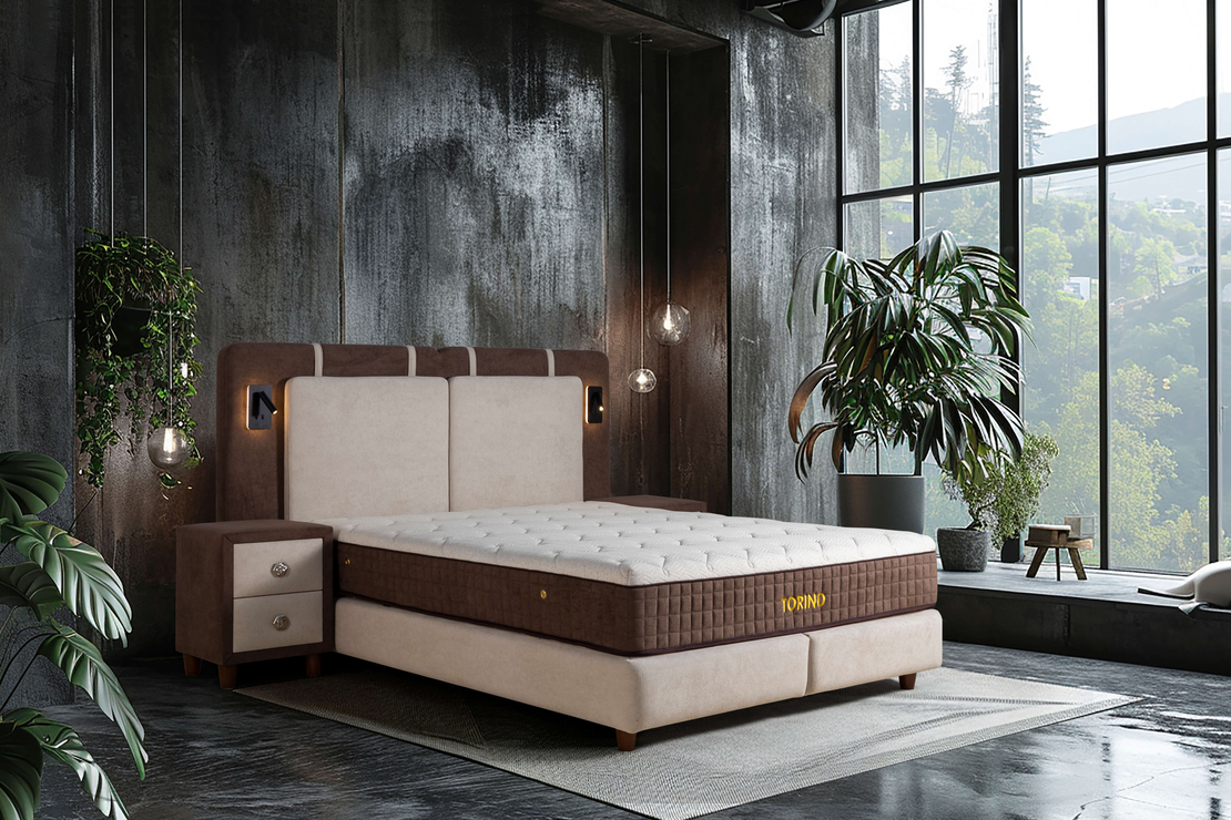 Тапицирано легло TORINO - VOOLA