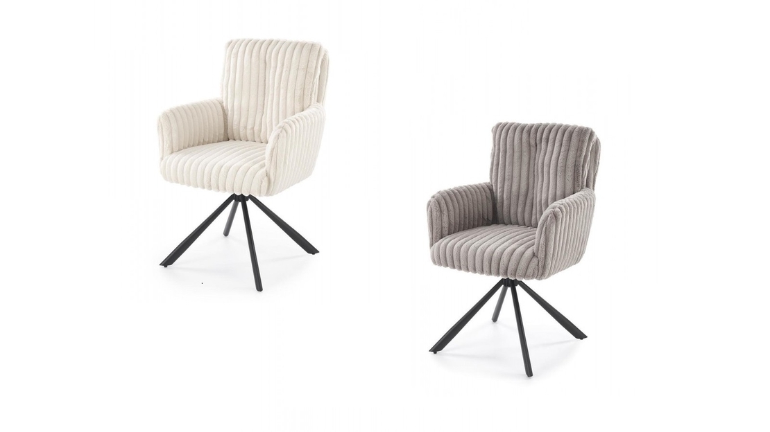 Трапезен стол К-572 с функция въртене - 2 цвята