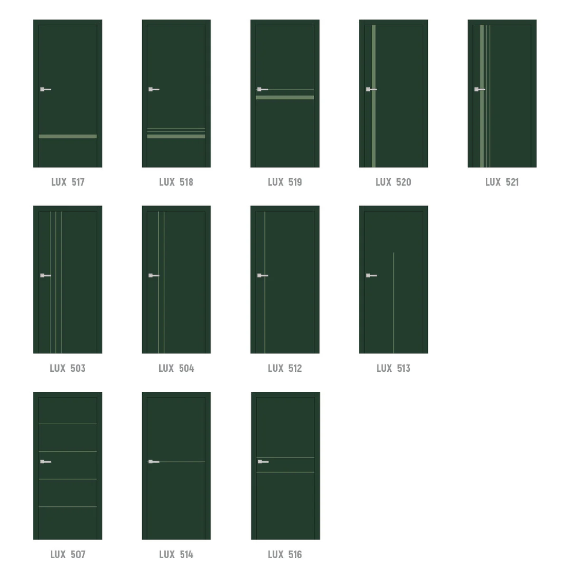 Интарзия LUX 807 - маслинена