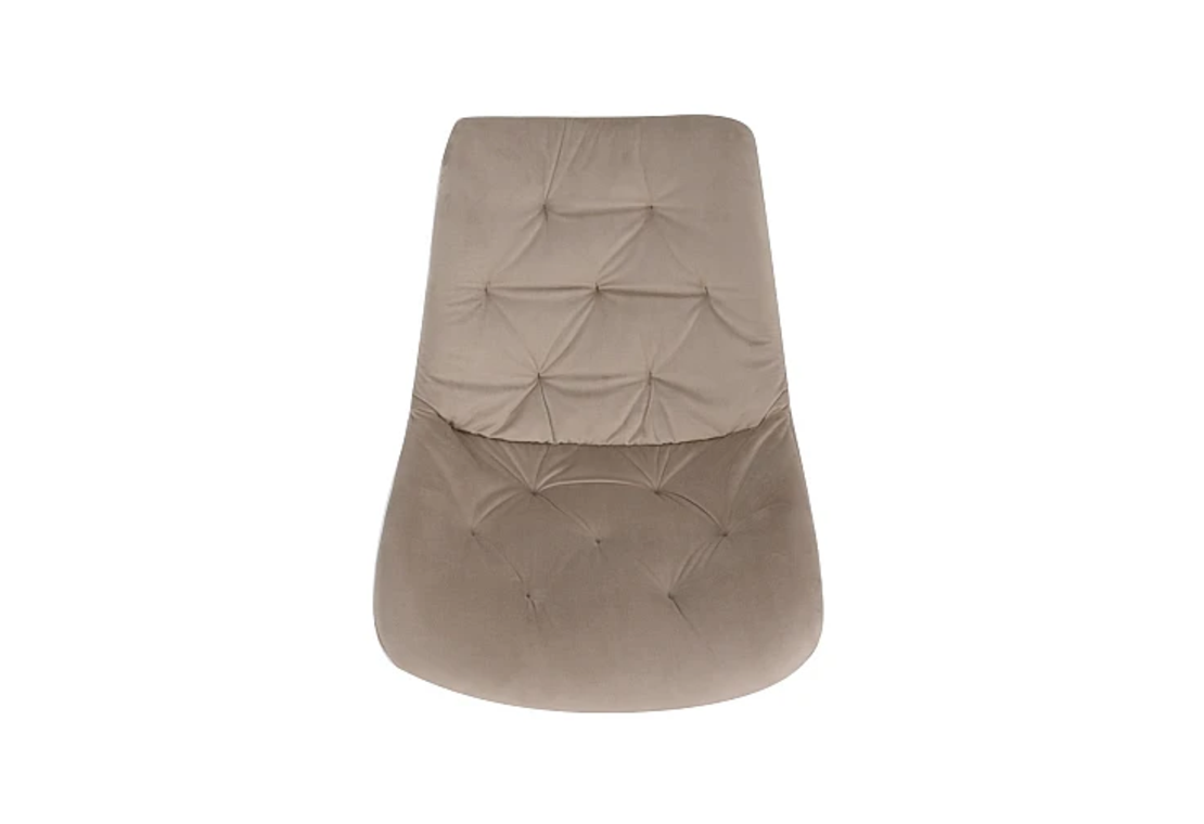 Трапезен стол К-351 - бежово/черно