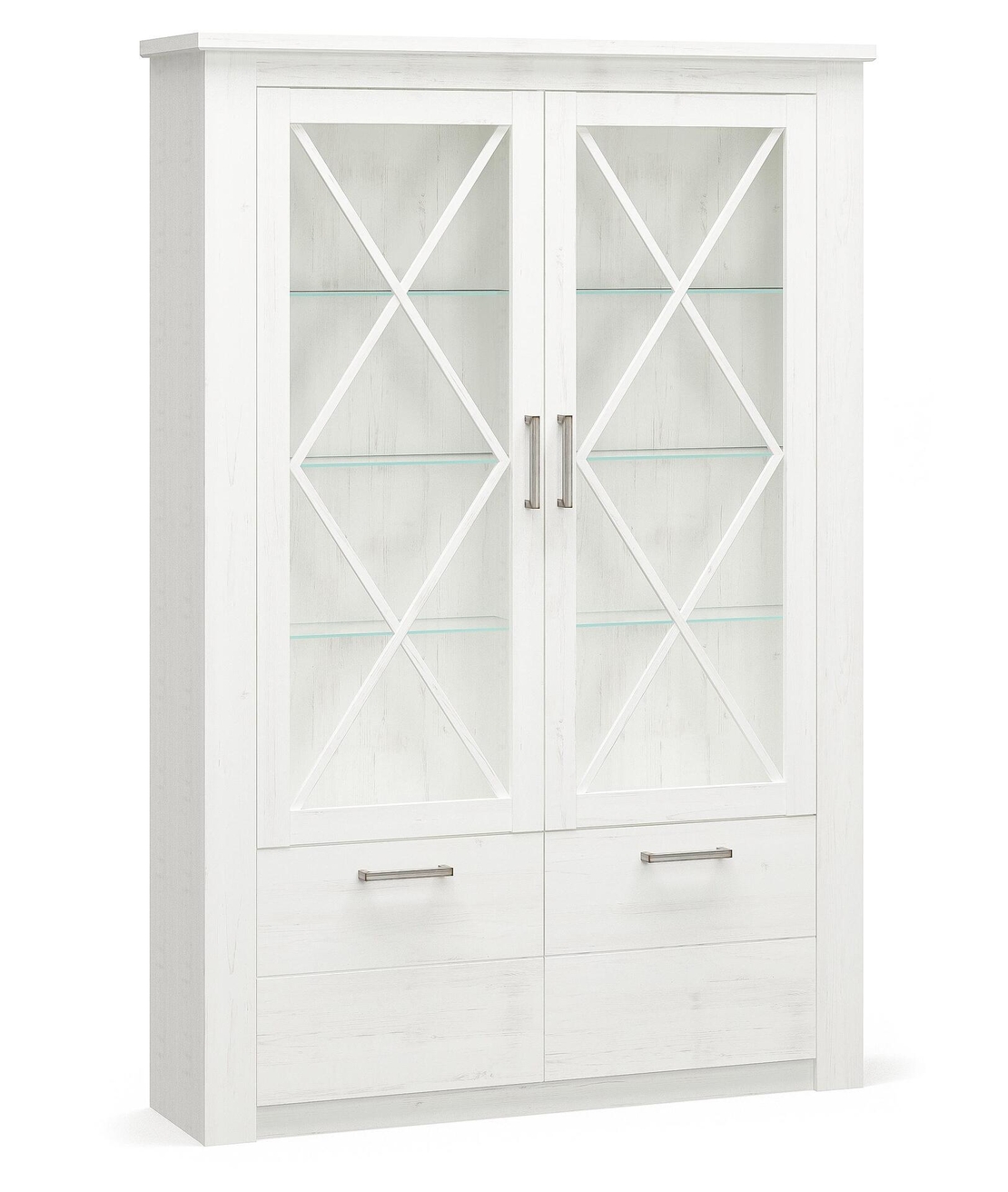 Витрина GEORGIA 2Д2В - бор андерсон