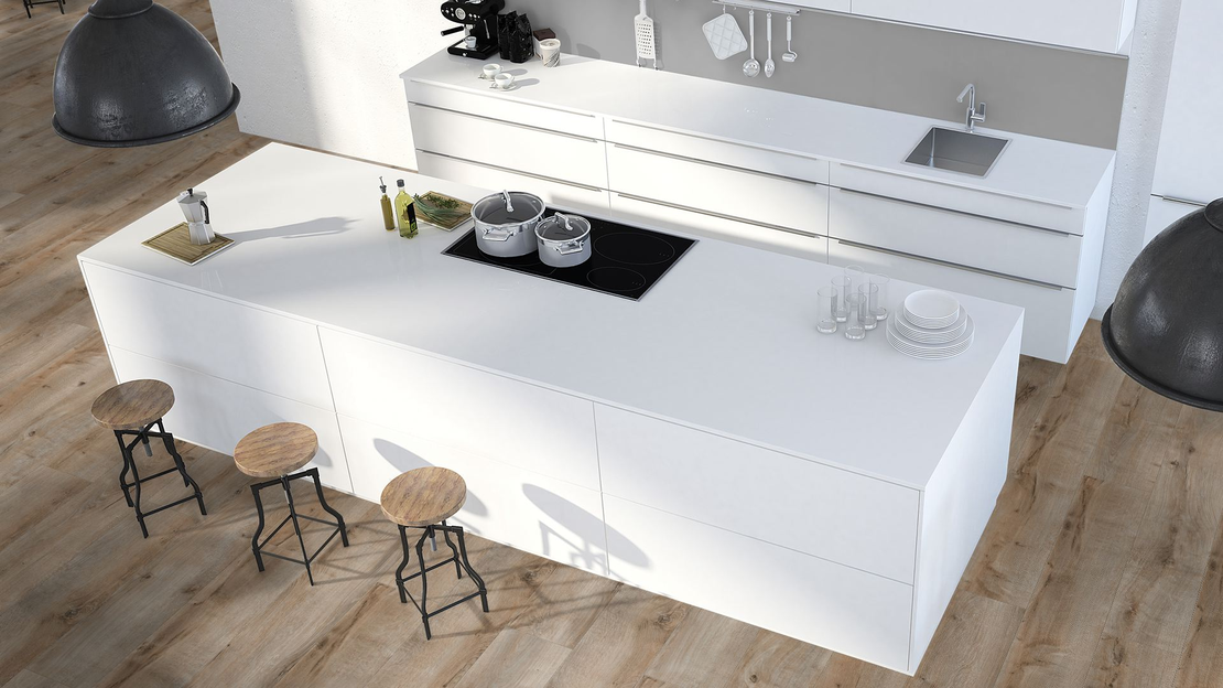 Ламиниран паркет Бежов дъб AC4/32 - 8мм / 52343