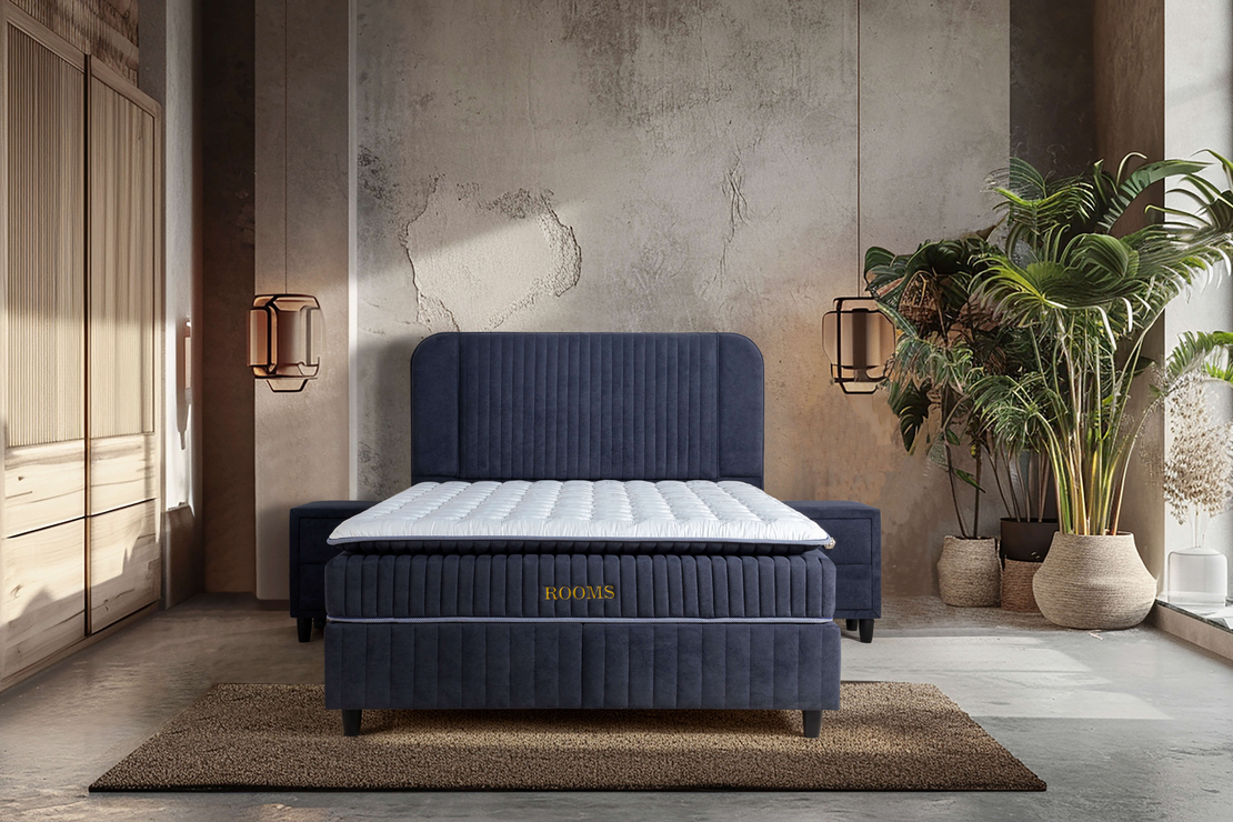 Тапицирано легло ROOMS - VOOLA