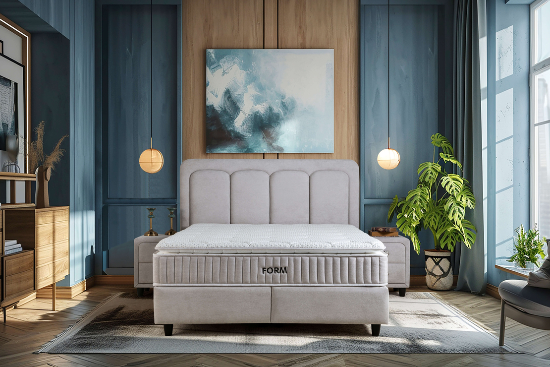 Тапицирано легло FORM - VOOLA