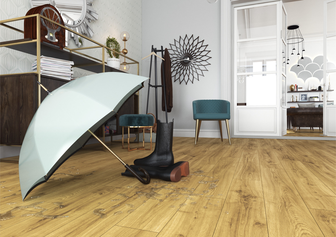 Ламиниран паркет Дъб Модерато AC5/33 12mm 72h Aqua Zero / 40404