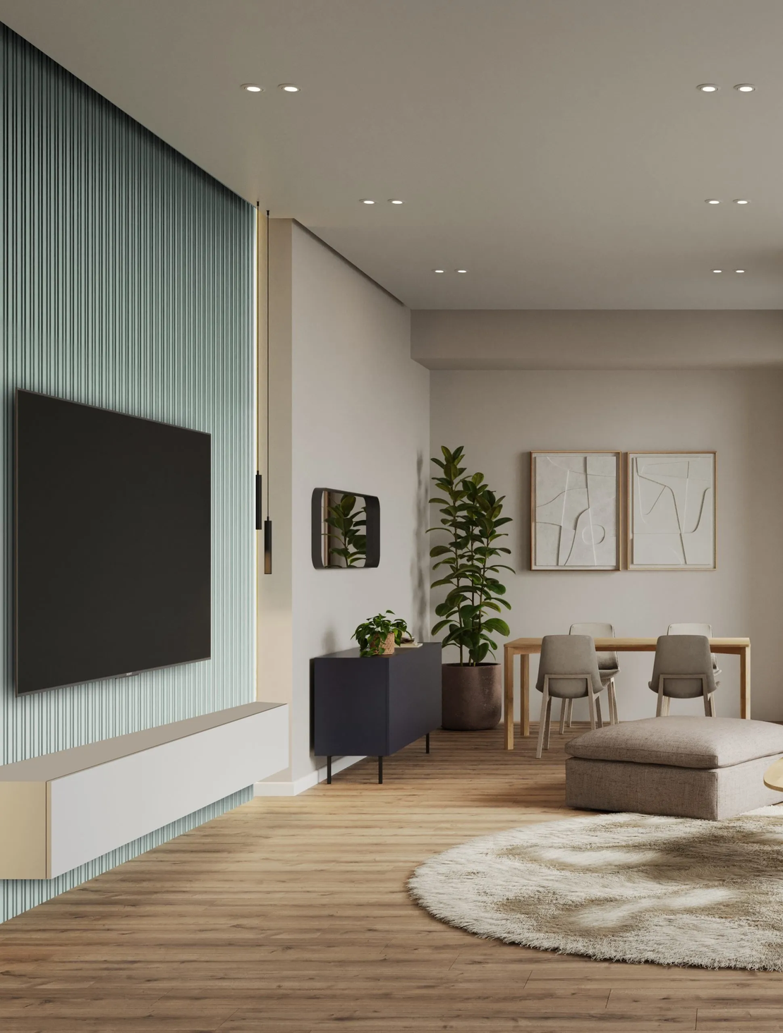 MDF Профил LB 5052 735 Soft Touch Relax Green