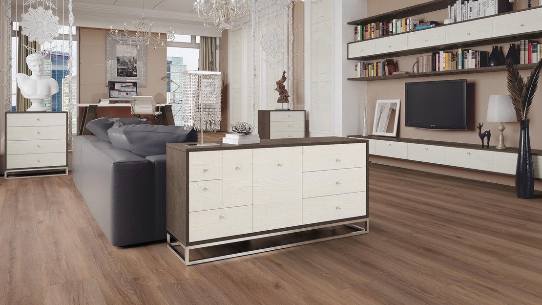 Ламиниран паркет Дъб Римини АС5/33 12мм / 3501