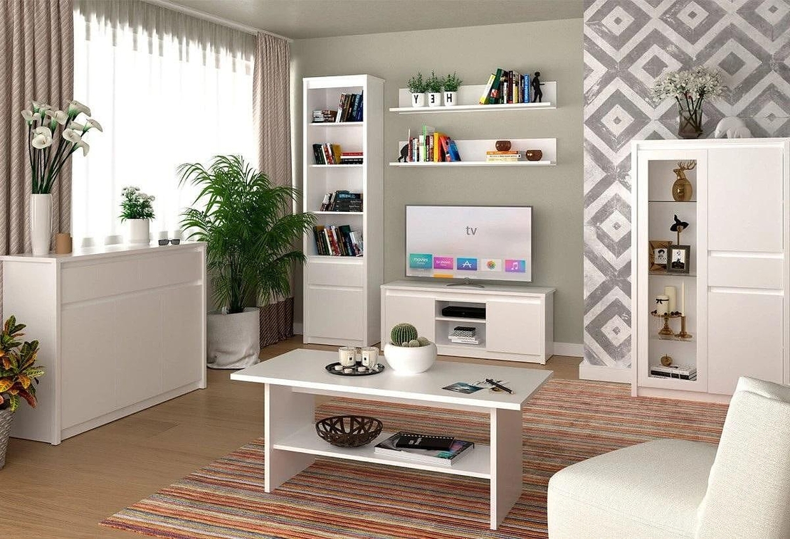 Полица ERDEN POL/90 бяло