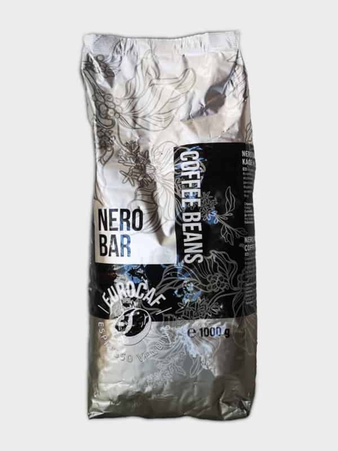 EUROCAF кафе на зърна НЕРО БАР – NERO BAR 1 кг.