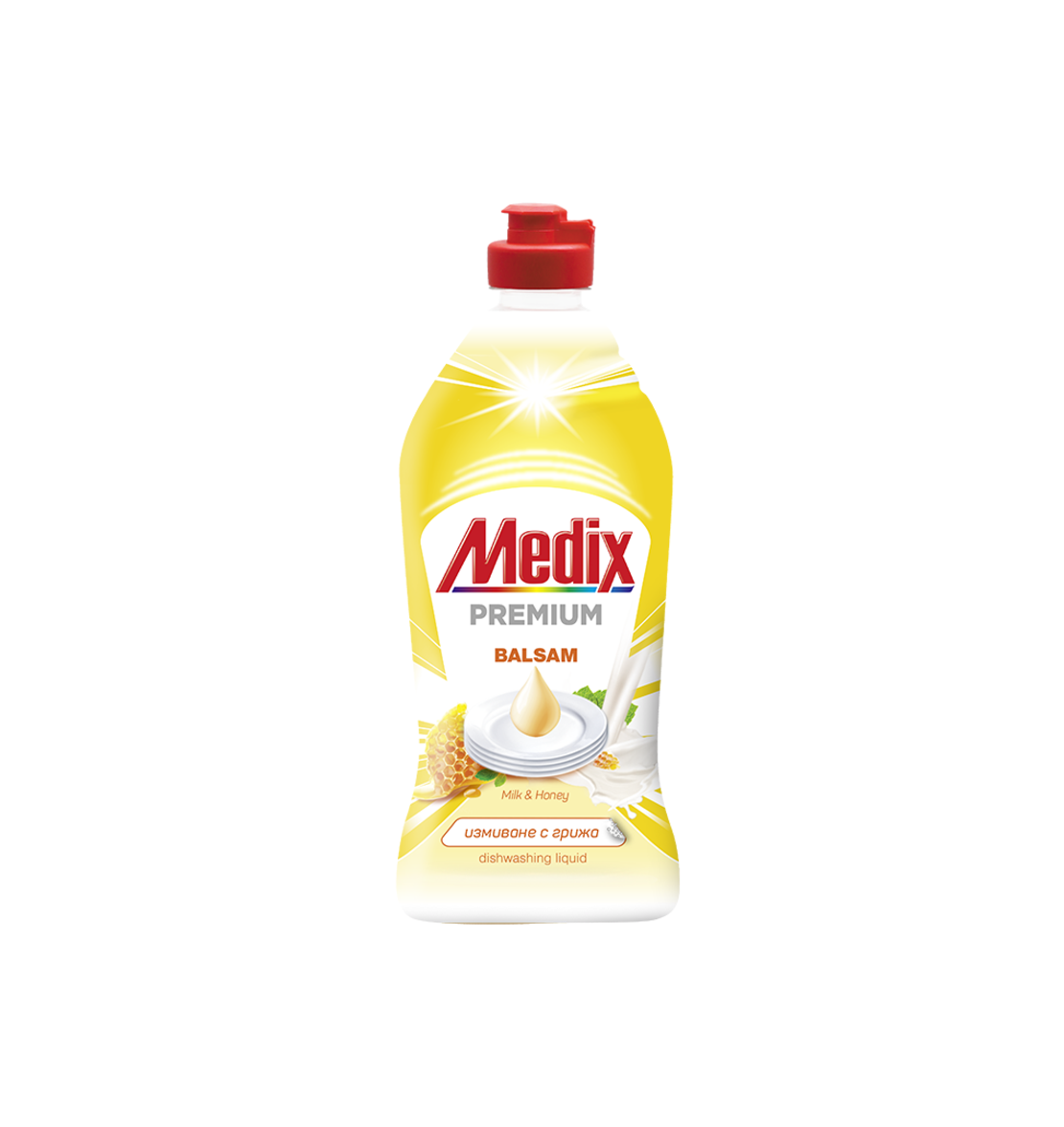Препарат за съдове Medix Premium Balsam 415 ml Milk&Honey