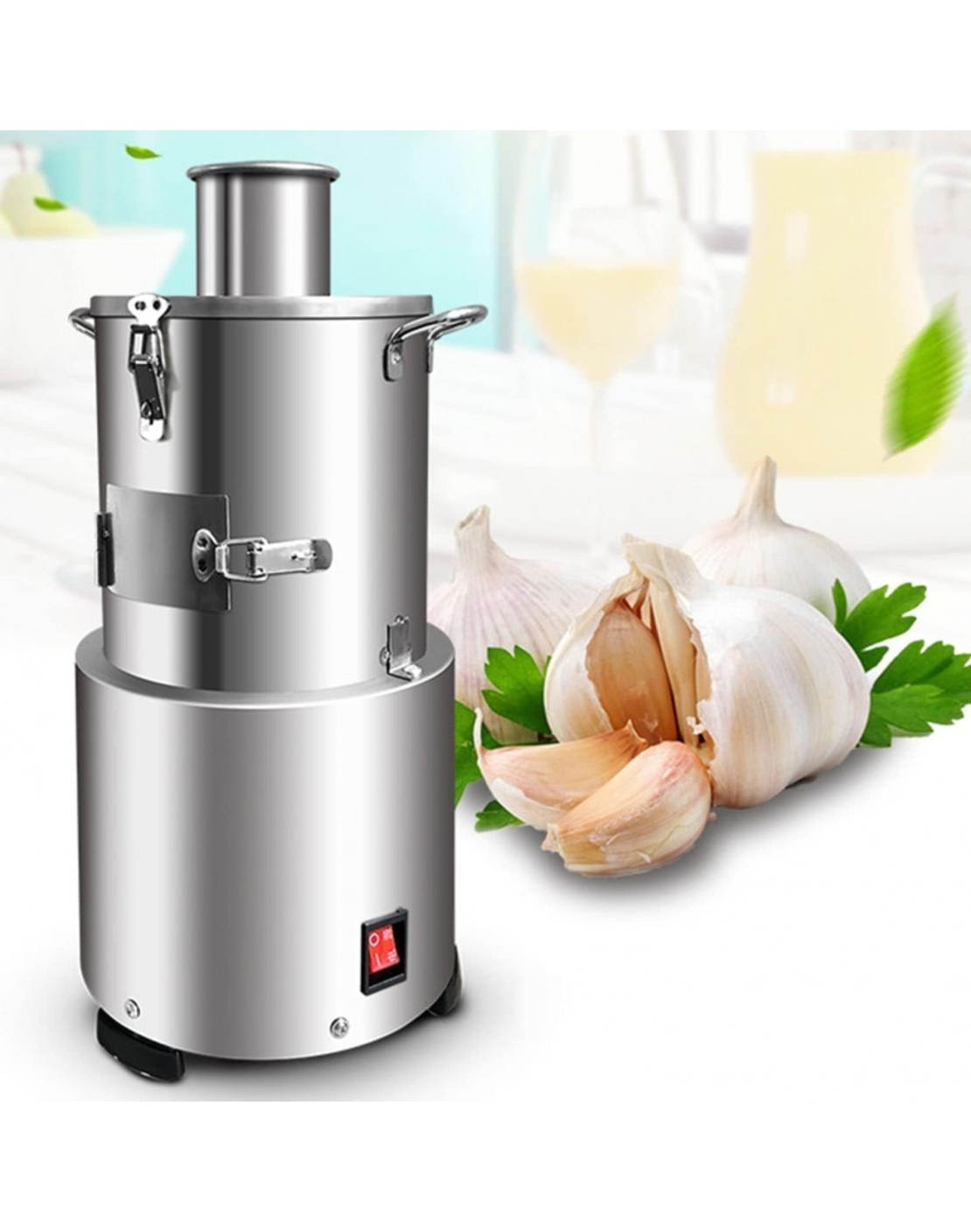 Машина за белене и разделяне на чесън