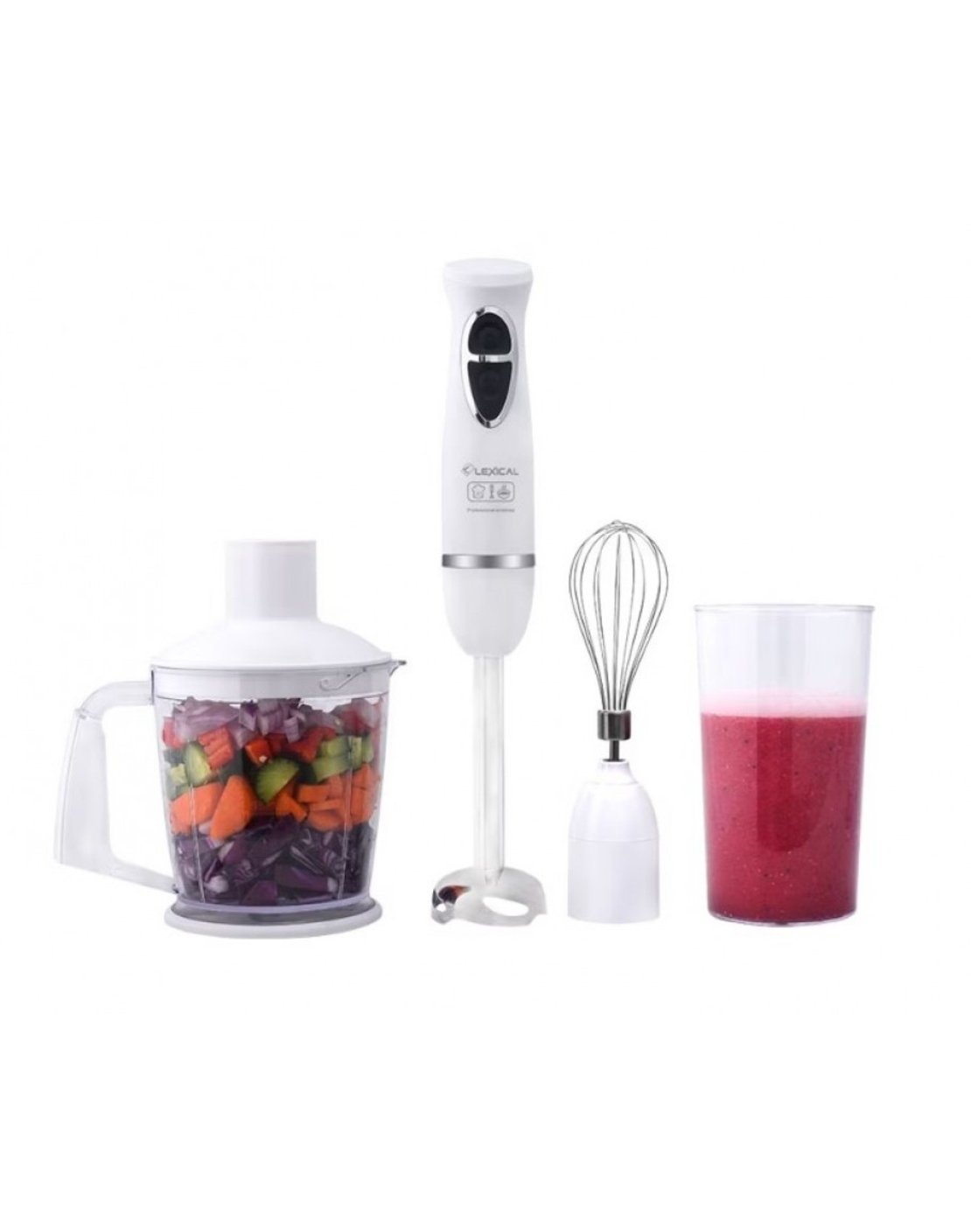 Пасатор с миксер 4в1 инокс 1605