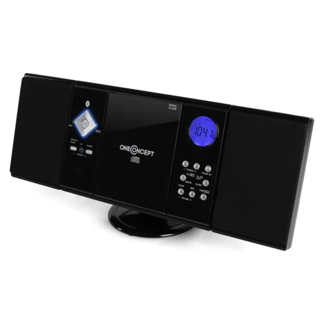 BLUETOOTH стерео система FM USB SD AUX,два цвята, черна,бяла