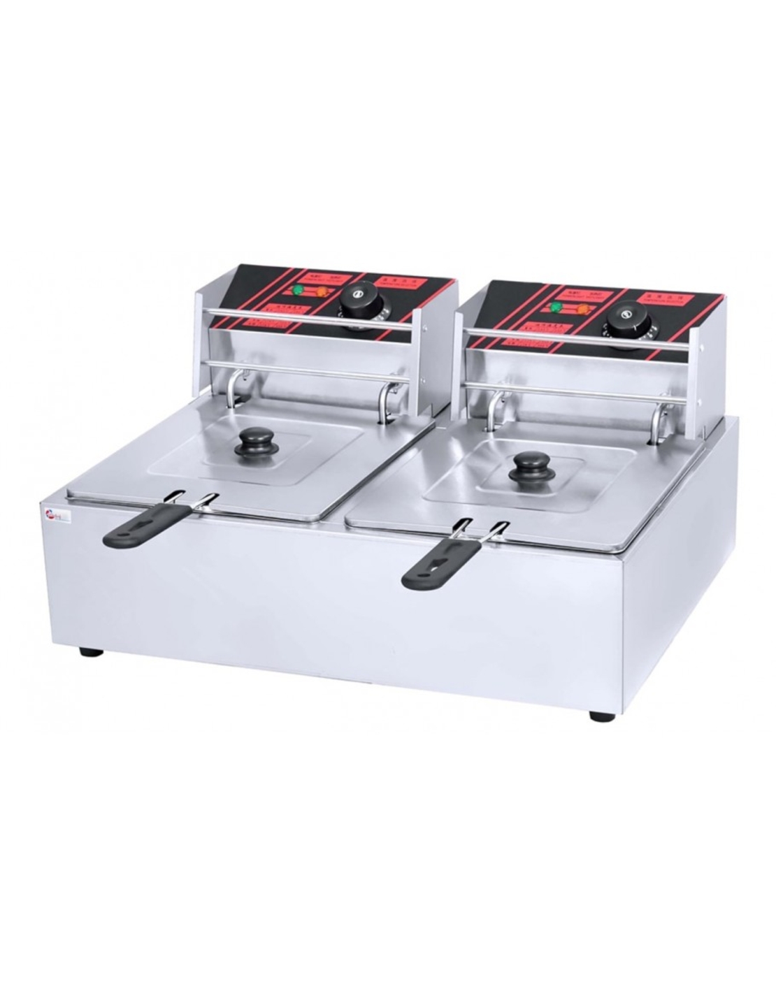 Двоен професионален фритюрник 2х8 литра