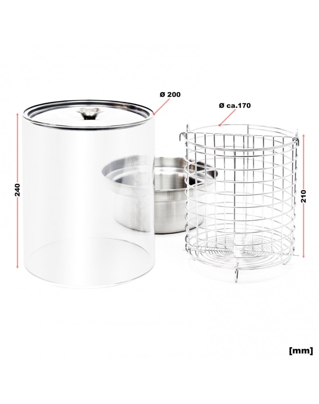 Хот дог машина с 4 шиша и стъклена вана