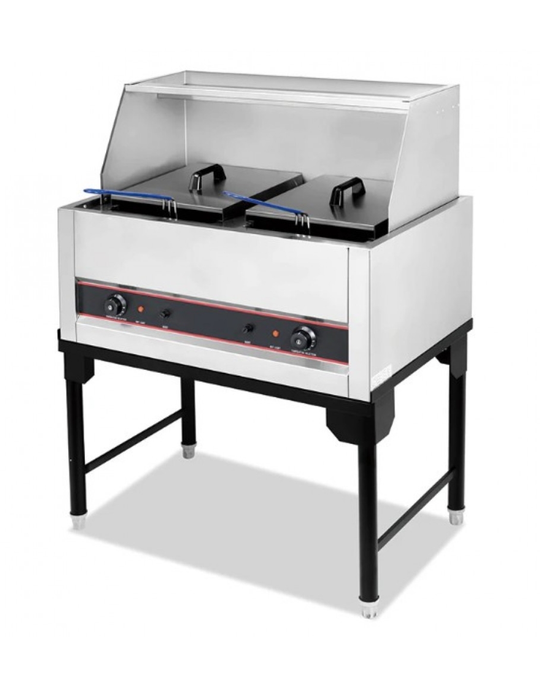 Електрически фритюрник на стойка 2х21 литра