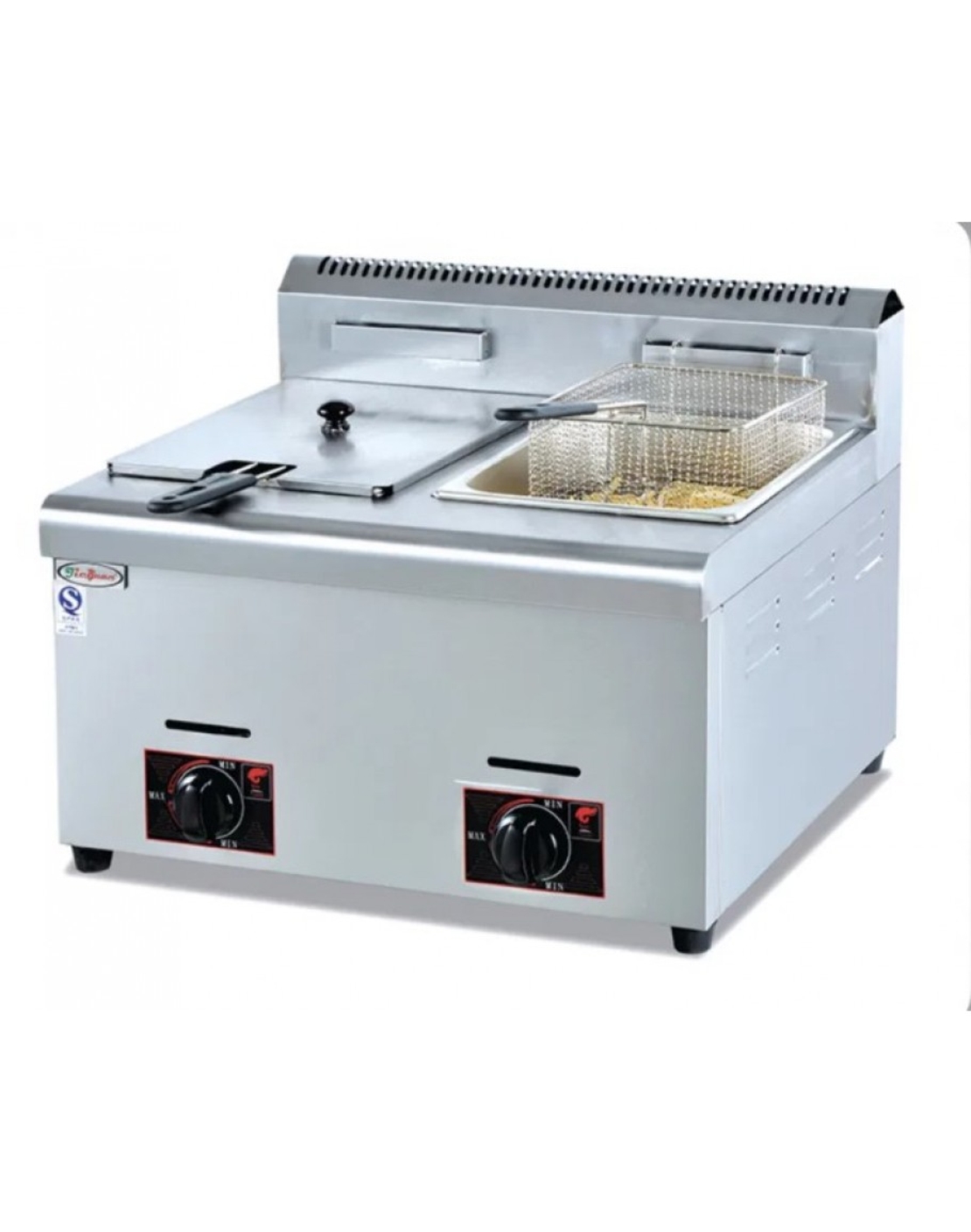 Газов фритюрник 2х5,5 литра