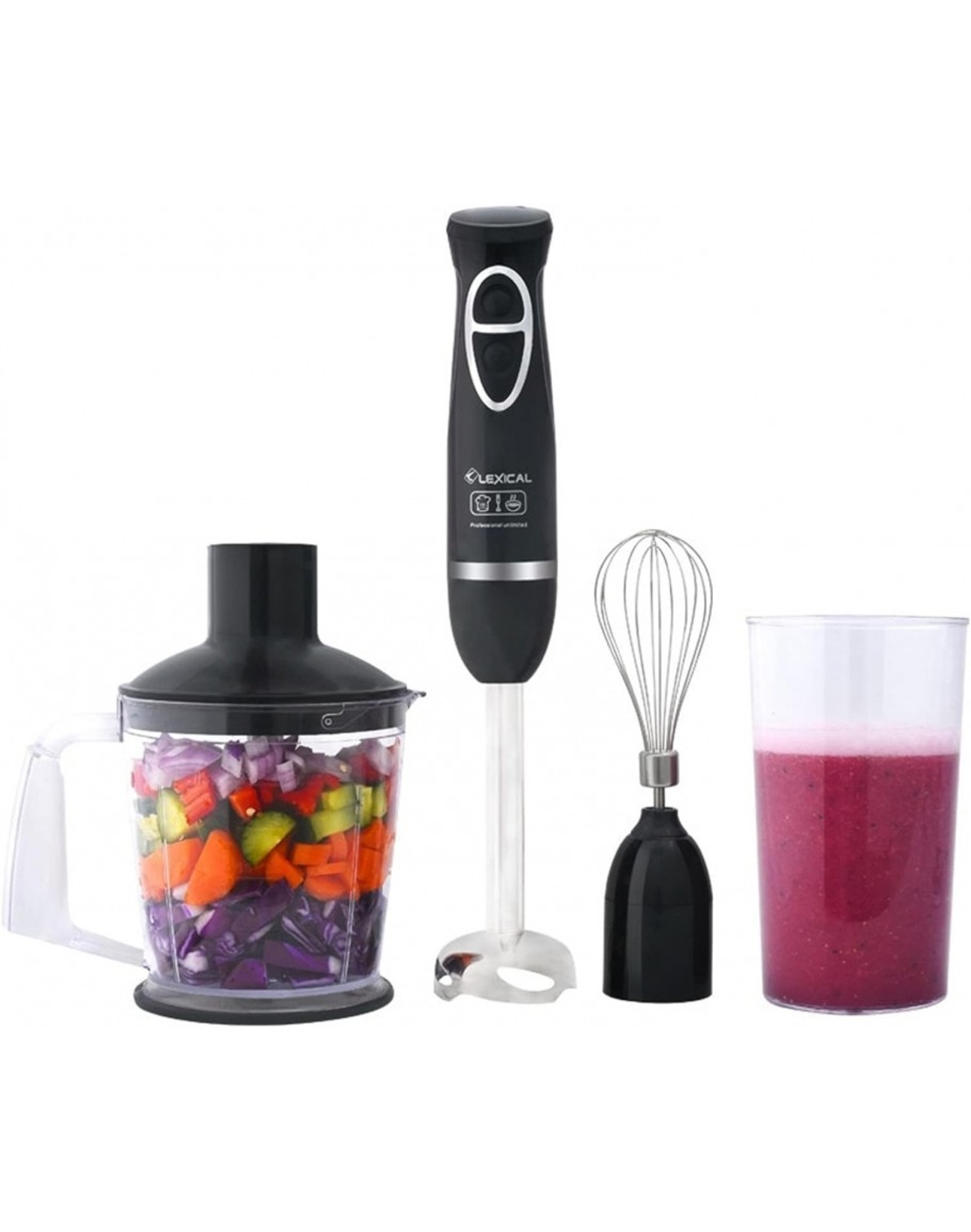 Пасатор с миксер 4в1 инокс 1605