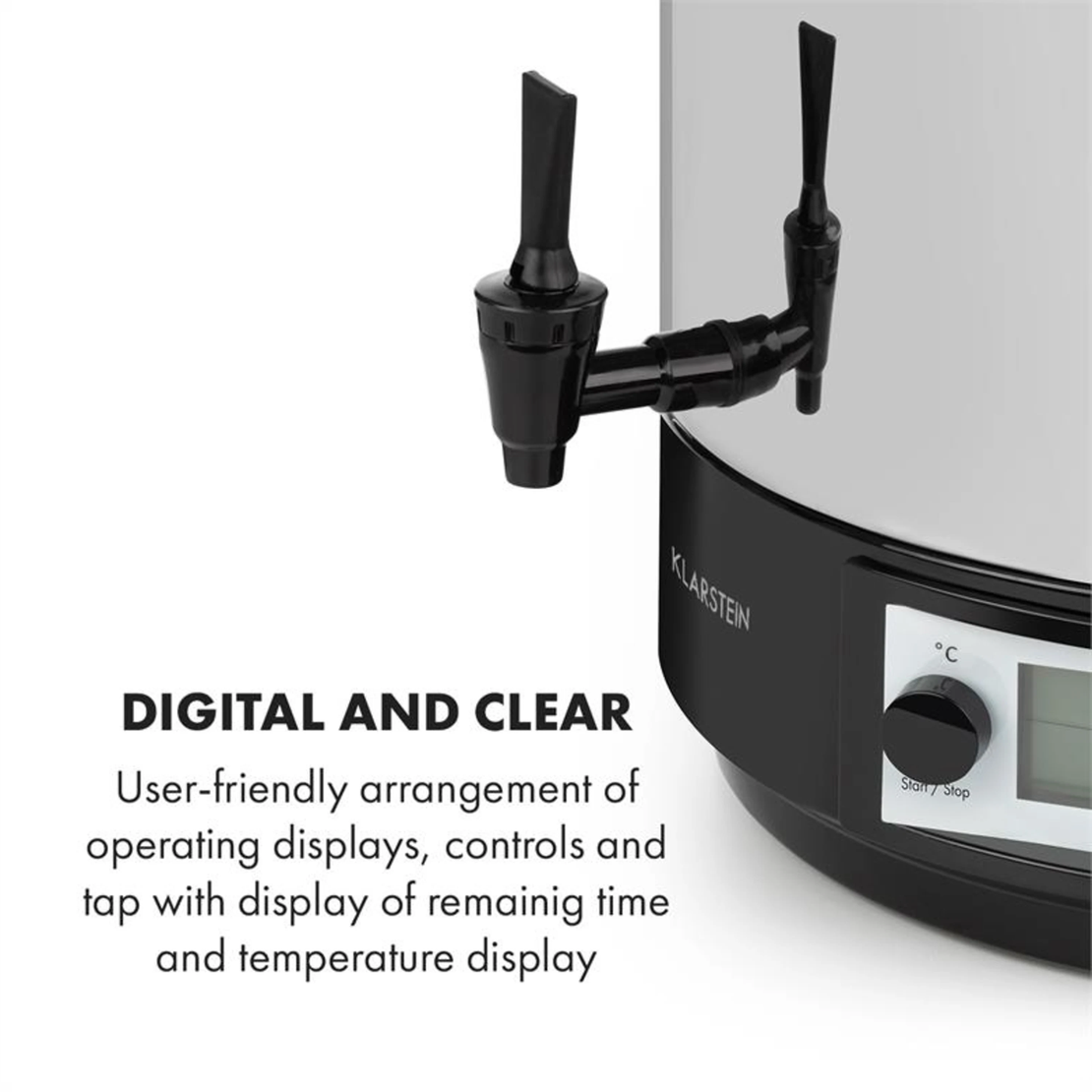 Дигитален казан за буркани 60L неръждаема стомана