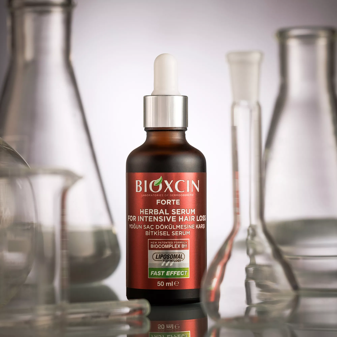 Boixcin Forte серум за коса против интензивен косопад 3 броя Х 50 мл.