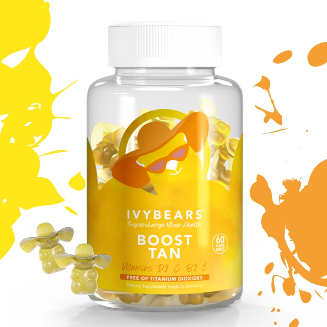 Витамини за стимулиране на тена и за силен имунитет IVYBEARS Boost Tan