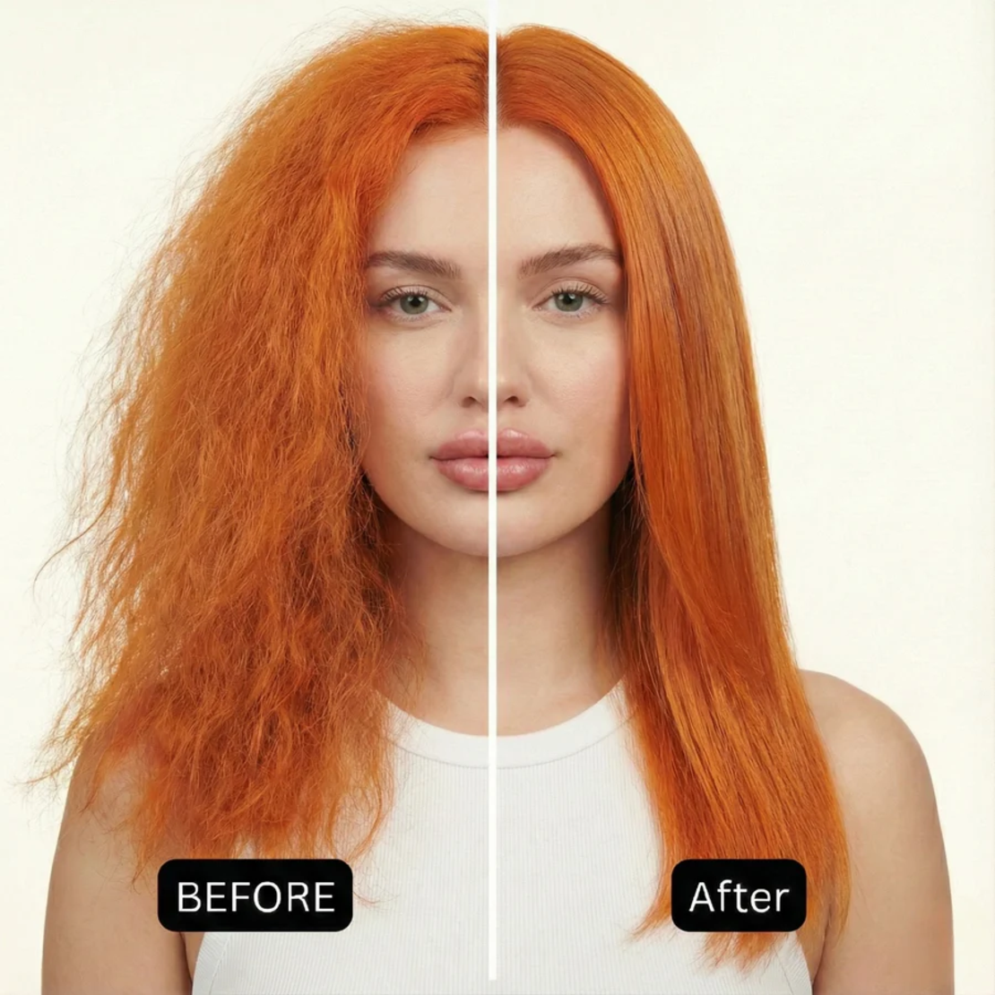 Двуфазен балсам за коса с биотин Morfose – лесно разресване и укрепване, 400мл