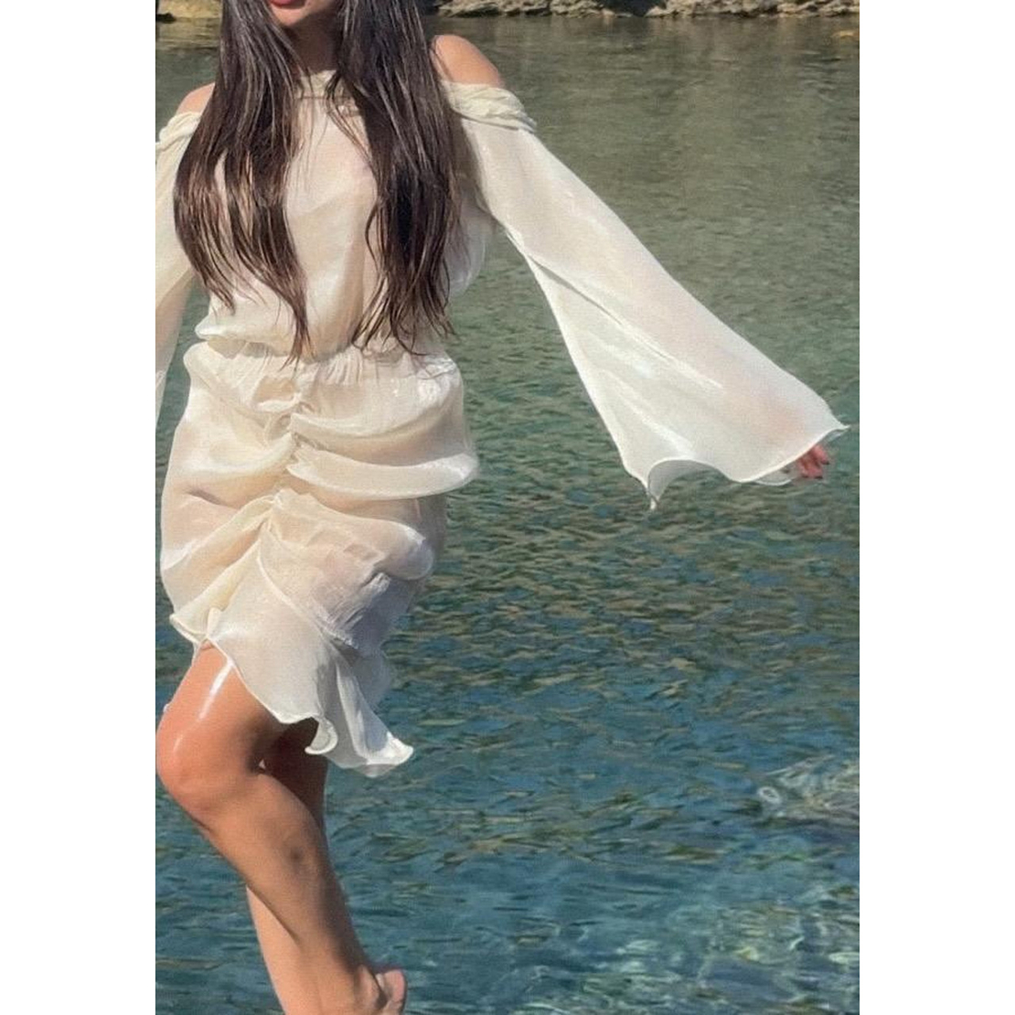 THE LITTLE MERMAID butter yellow