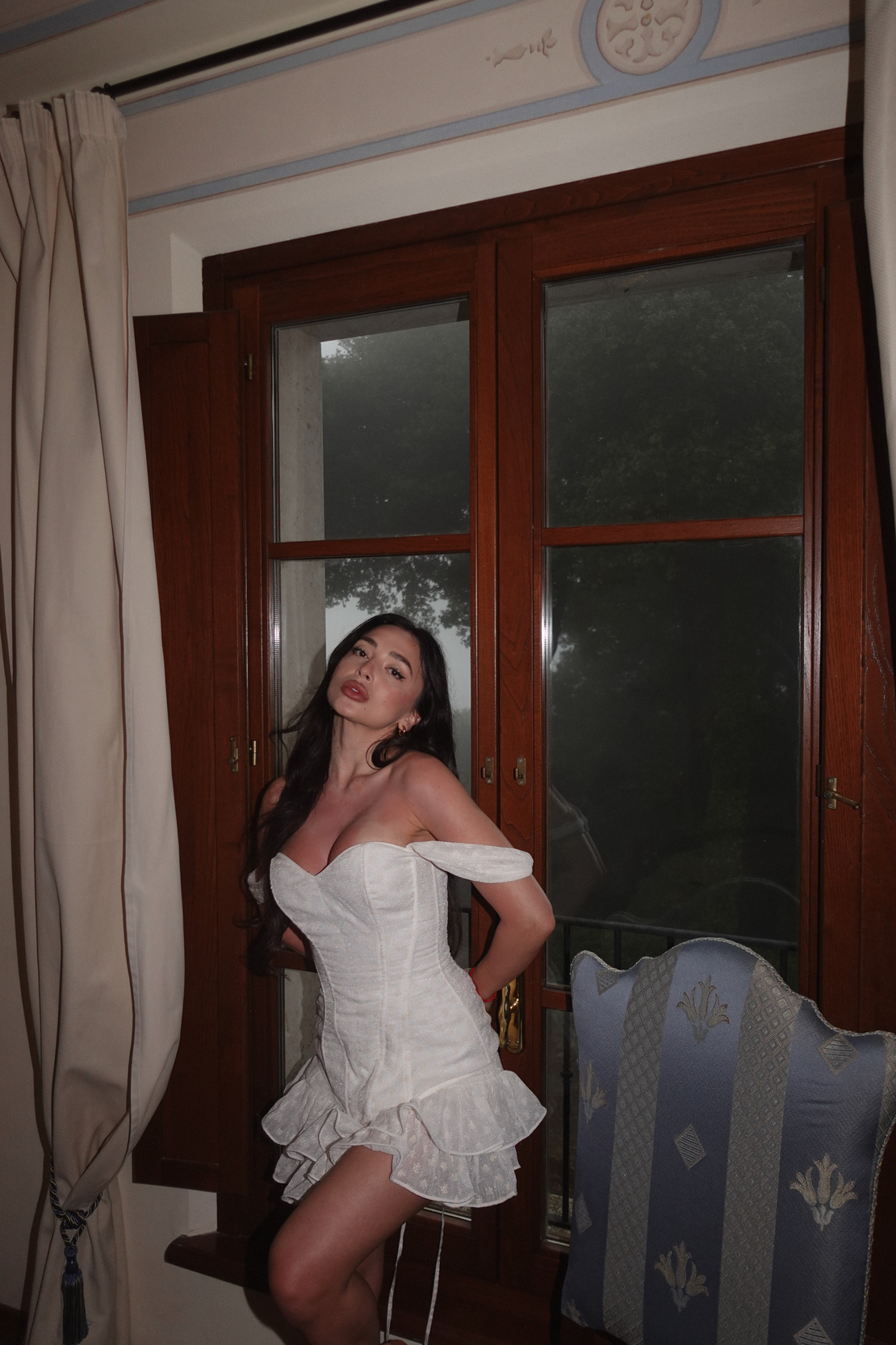 FLY ME TO THE MOON корсет