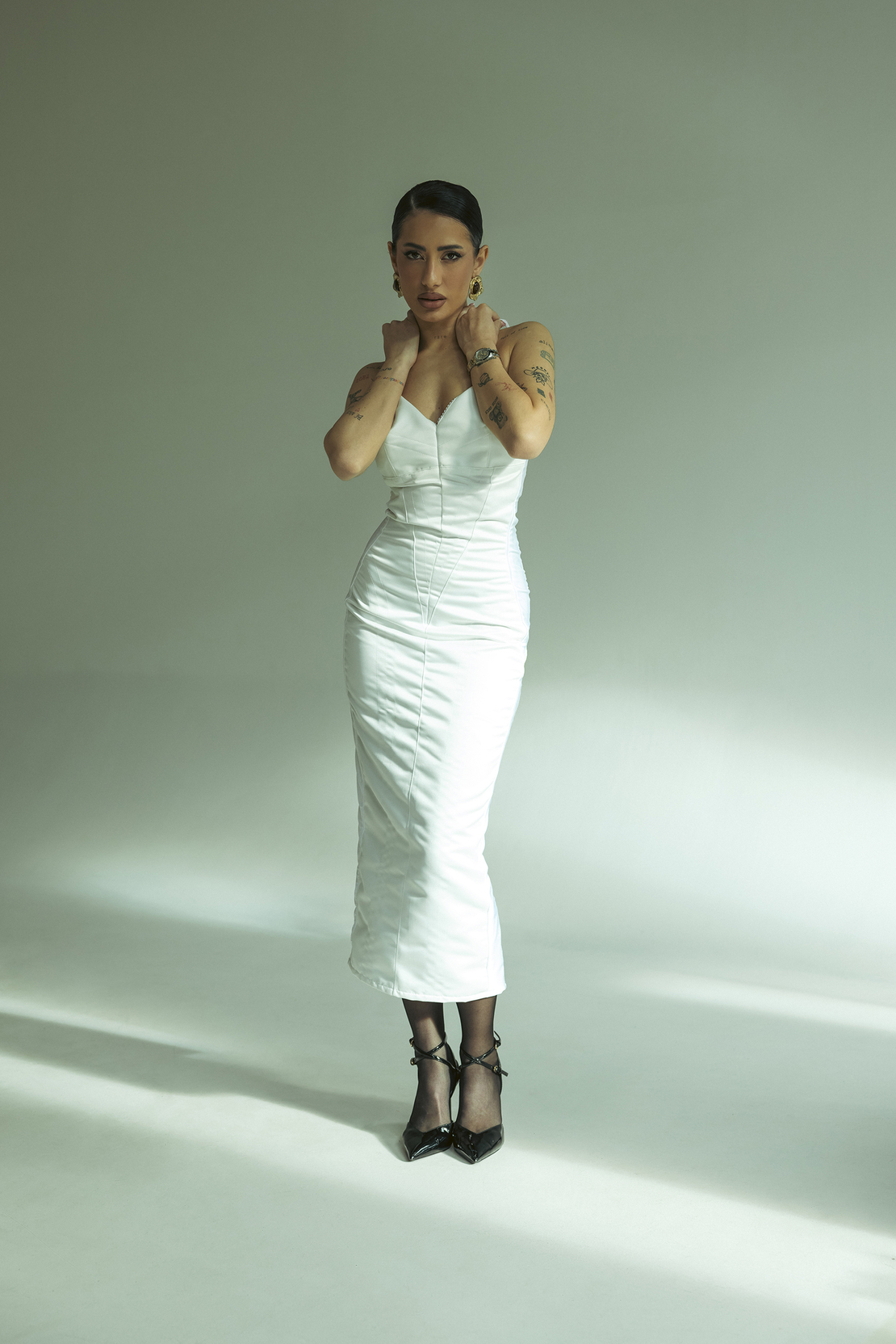 ANJÈ дълга рокля