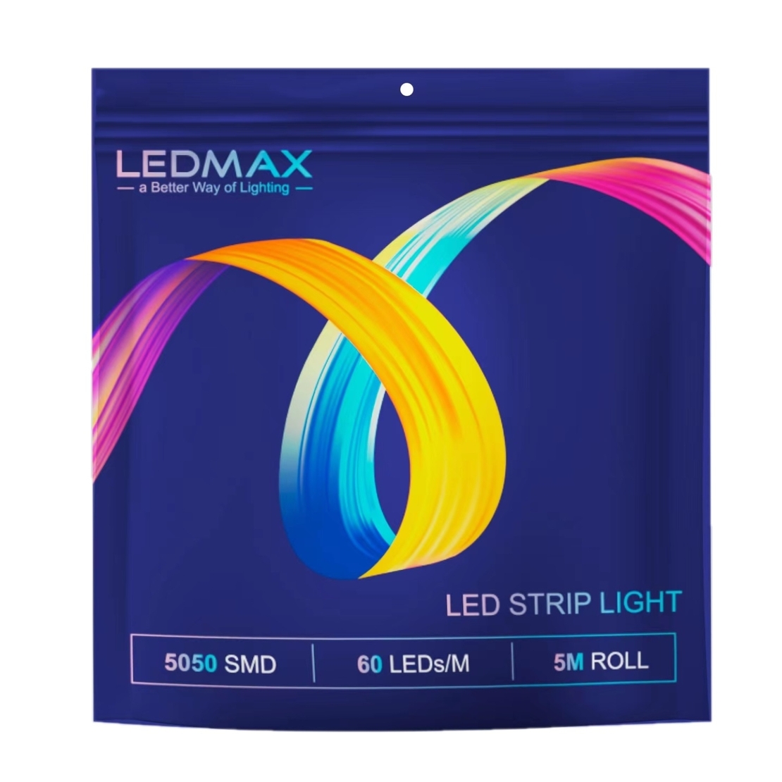 LED лента LEDMAX, 8W RGB, 12V, 5 метра